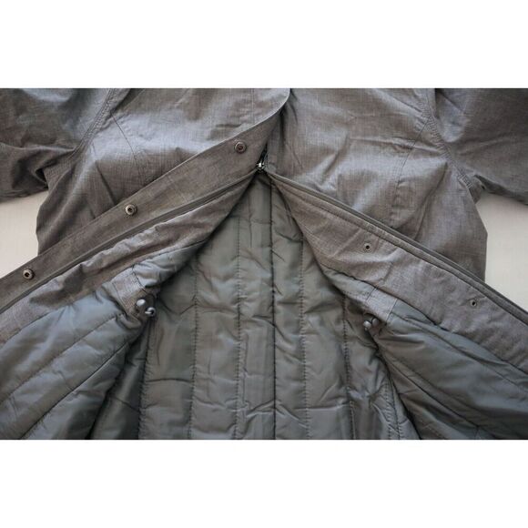 The Vermont Country Store 5762VCS Women's Sz M Gray Frost Fighter Parka - Picture 10 of 13